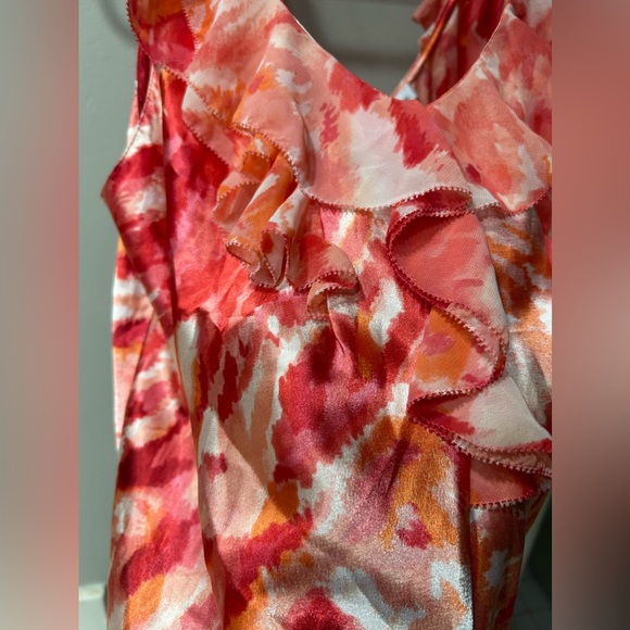 Oscar de la Renta short sleeve top Size L - Picture 4 of 8